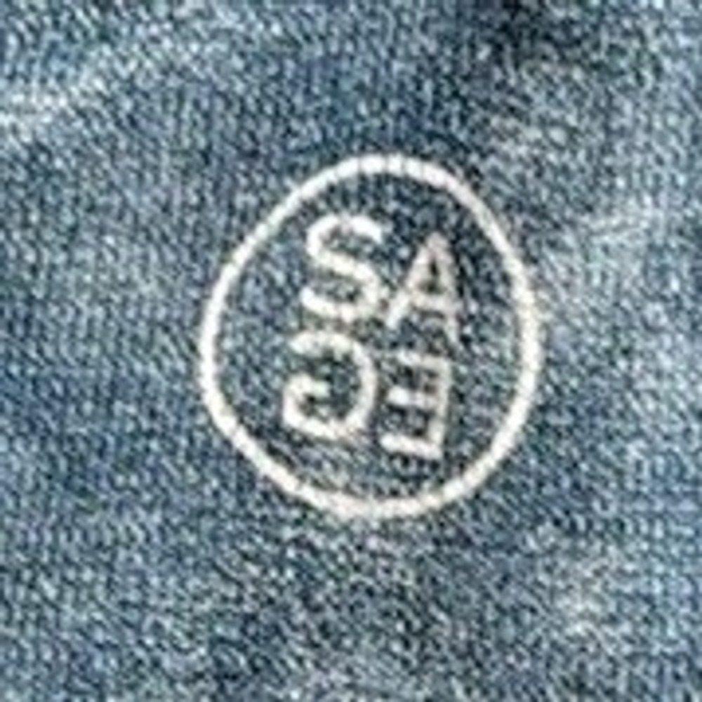 Sage Collective Women Blue Acid Wash Cutout Tank Workout Athleisure Size L - Picture 5 of 12
